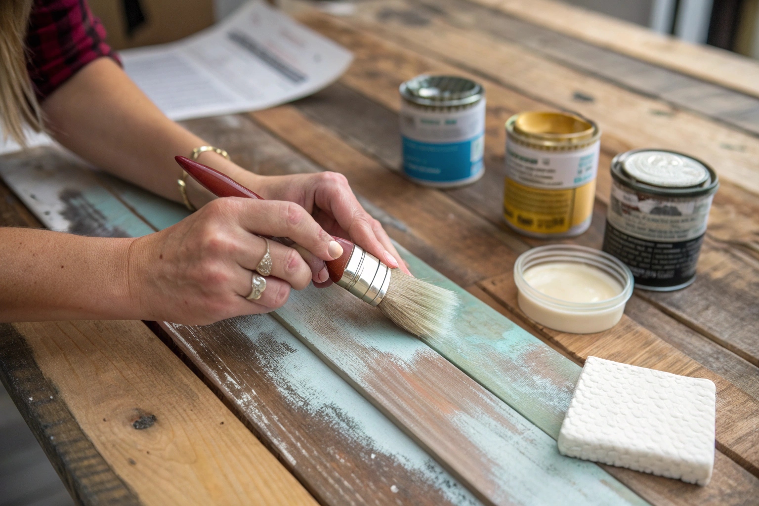 Τεχνικές Παλαίωσης με Chalk Paint: Δημιουργώντας Αυθεντικό Vintage Στυλ