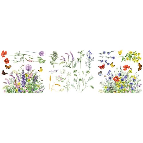 BOTANICAL  - 3 Sheets ,  Hokus Pokus Petite Transfer