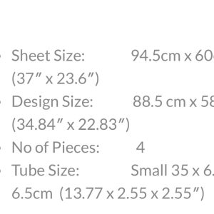 LE BOUQUET – LARGE CUT INTO 4 SHEETS,  Hokus Pokus Transfer