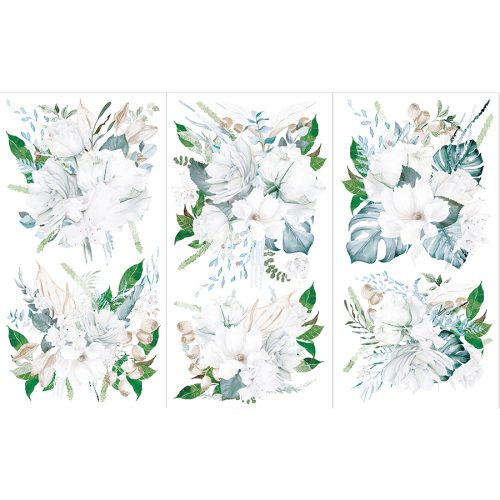 FOLIACEOUS – LARGE CUT INTO 3 SHEETS,  Hokus Pokus Transfer