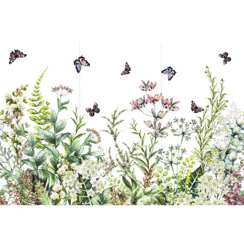 MARVELOUS GARDENS – LARGE CUT INTO 3 SHEETS,  Hokus Pokus Transfer