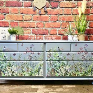 MARVELOUS GARDENS – LARGE CUT INTO 3 SHEETS,  Hokus Pokus Transfer