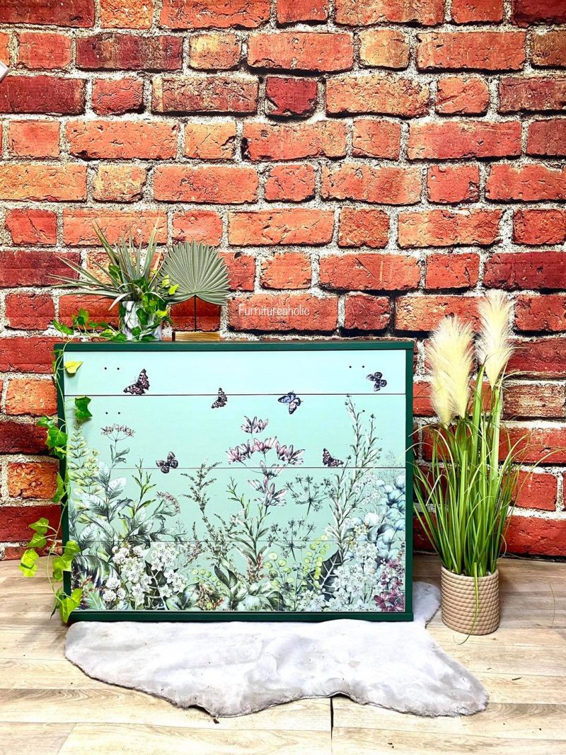 MARVELOUS GARDENS – LARGE CUT INTO 3 SHEETS,  Hokus Pokus Transfer