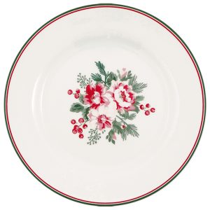Oval serving plate Charline white - Greengate