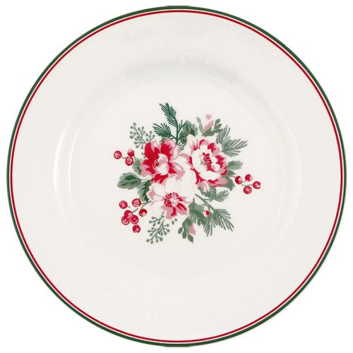 Plate Charline white - Greengate