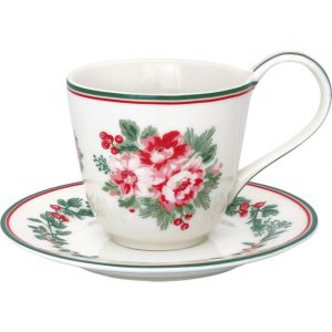 Cup & Saucer  Charline - Greengate