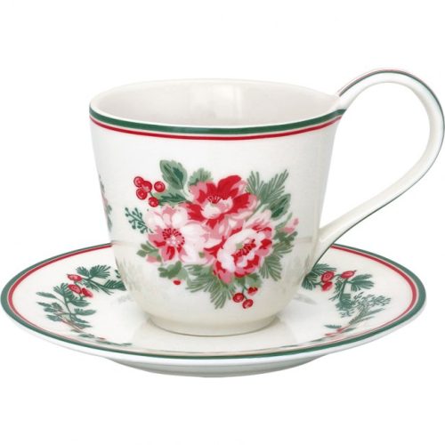 Cup & Saucer  Charline - Greengate