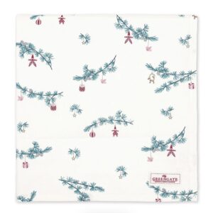 Tablecloth Juana white 150x150cm- Greengate