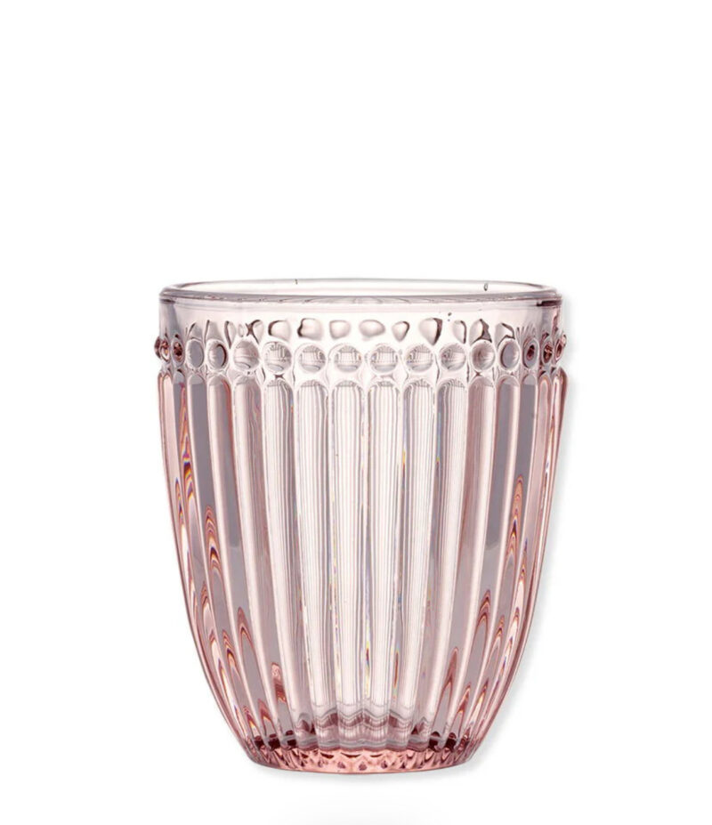Verre à eau Alice rose pâle Verre à eau Alice rose pâle