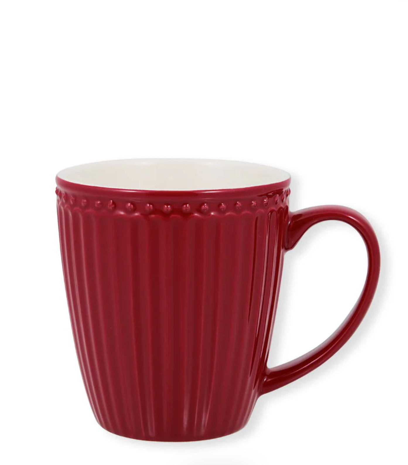 Mug Alice claret red