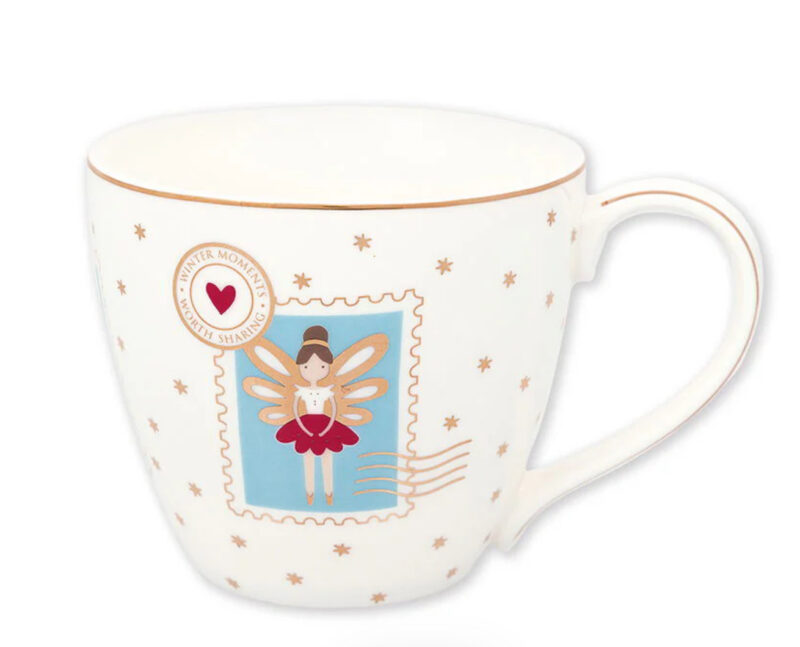 IMG_0751 Tasse Cendrillon Noël blanche - Greengate