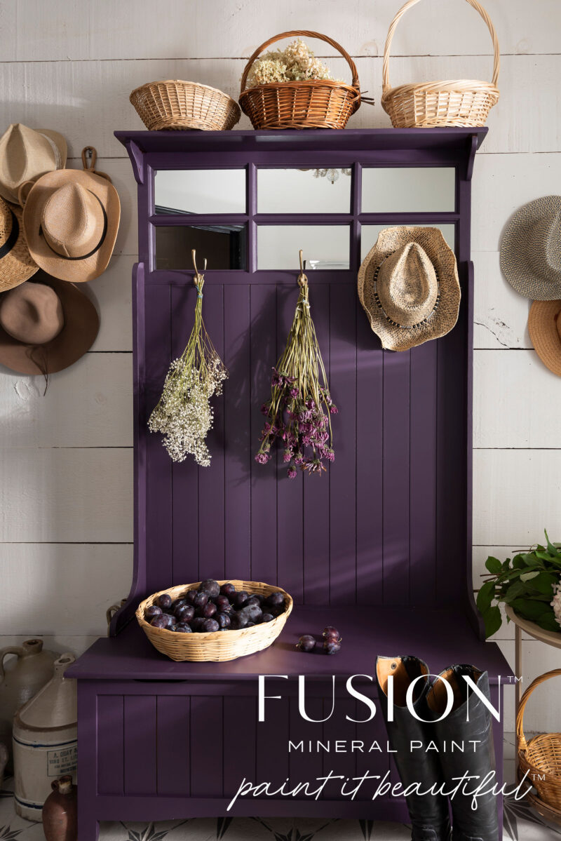 Fusion_Mineral_Paint__Entry_Way_Bench_240815_8108021-Edit__WebRes Velvet Plum - Fusion Mineral Paint