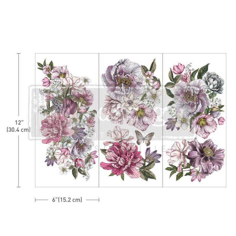Dreamy Florals- Prima Redesign Transfer
