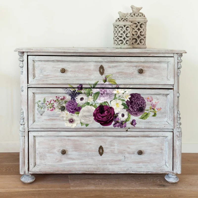 Majestic Blooms (30.5x30.5cm) - Prima Redesign Transfer