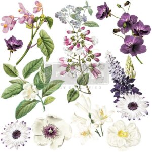 Majestic Blooms (30.5x30.5cm) - Prima Redesign Transfer