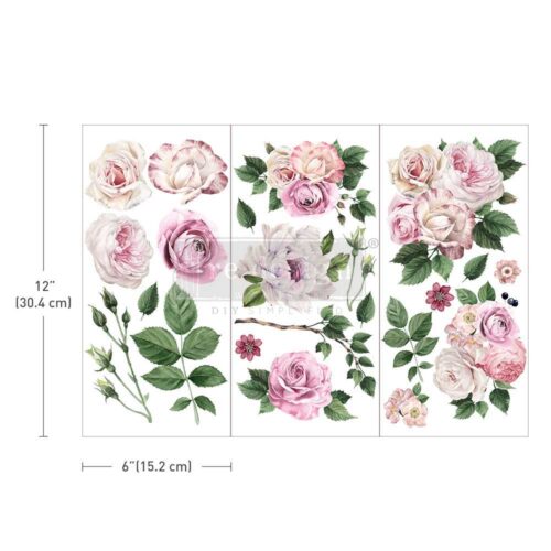 small-transfer-product-photo-delicate roses Delicate Roses- Prima Redesign Transfer