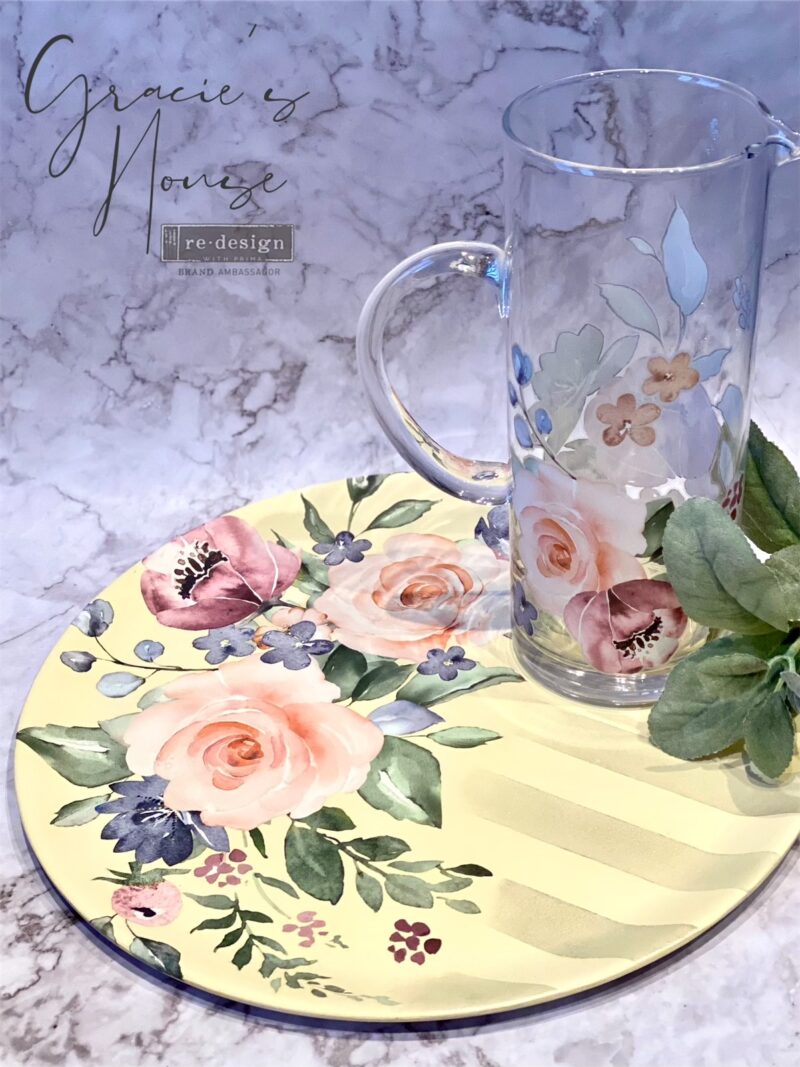 Watercolor Bloom -  Prima Redesign Transfer