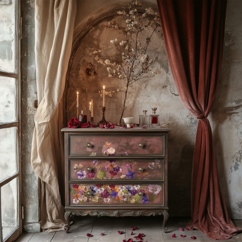 Pressed Flowers -  Prima Redesign Transfer