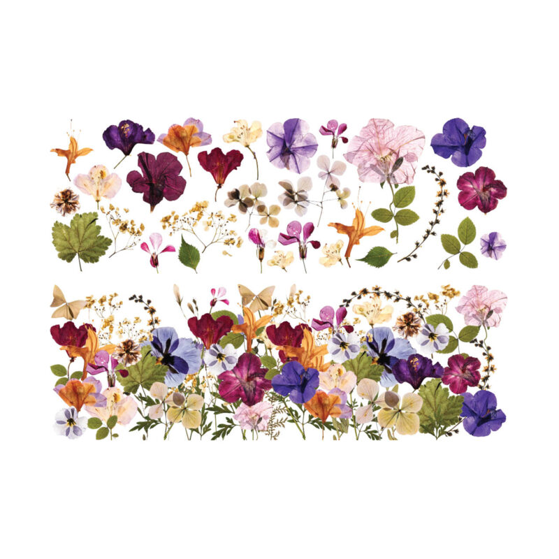 Pressed Flowers -  Prima Redesign Transfer